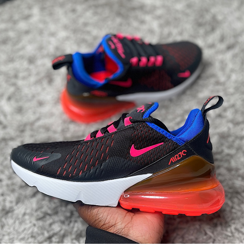 Nike Air Max 270 Bright Crimson/Hyper Pink/Black/Racer Blue - DZ4407 600